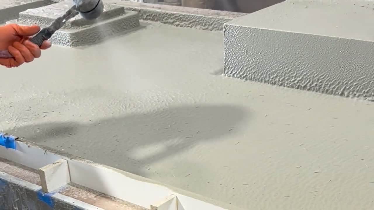 Newbold Concrete workshop showing precision concrete fabrication process