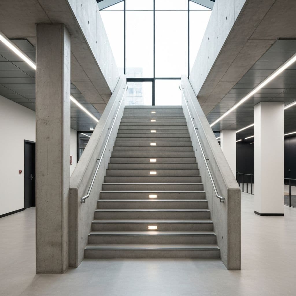 How Concrete Stairs Improve Commercial Building Safety