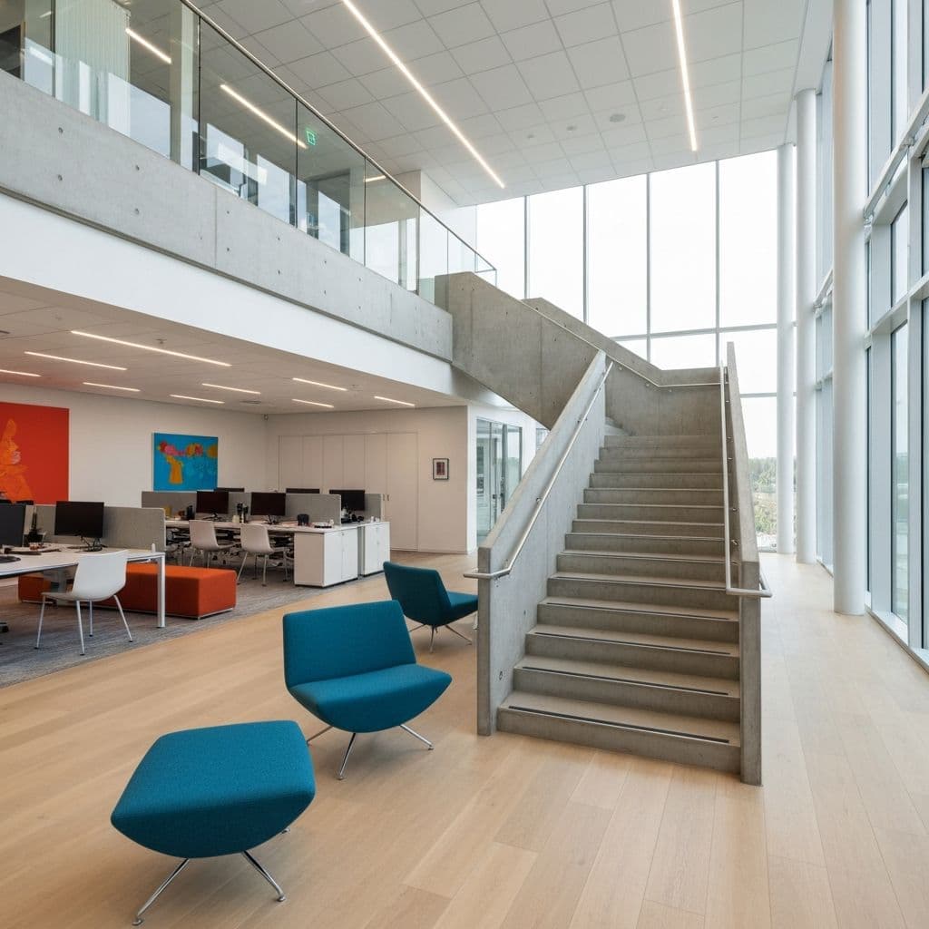 Popular Office Stair Types